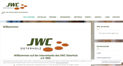 Desktop Screenshot of jwc-osterholz.de
